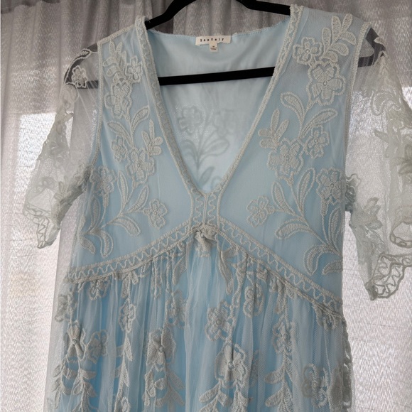 Light Blue Maxi Dress - Picture 8 of 11